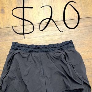 Iviva sport shorts with under sport lining